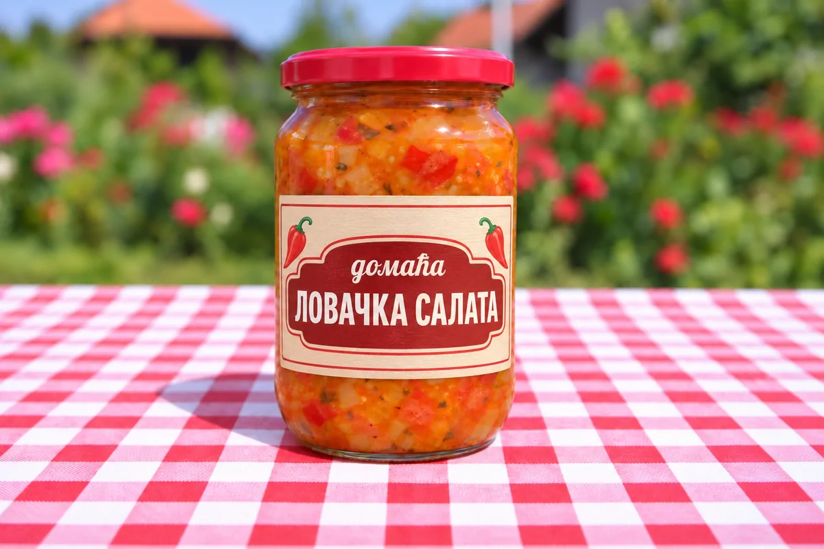 Domaća lovačka salata